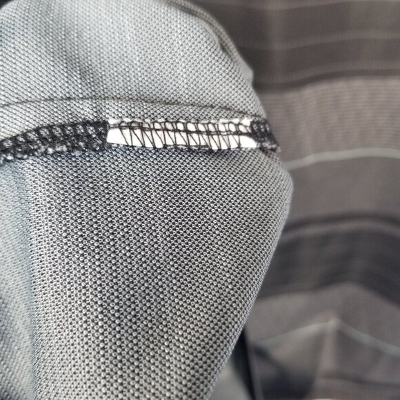 Men's Golf Polo Size XXL Black Gray PGA Tour Performance Fabric - Picture 5 of 8